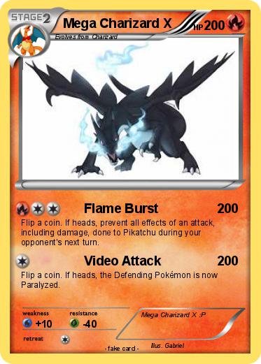 Pokemon Mega Charizard X