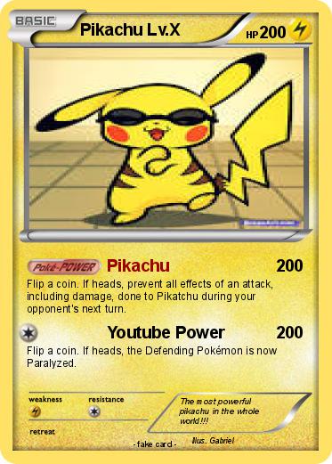 Pokemon Pikachu Lv.X