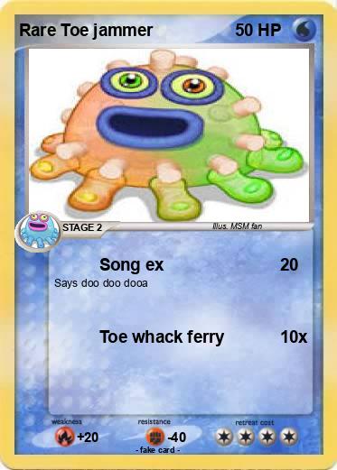 Pokemon Rare Toe jammer