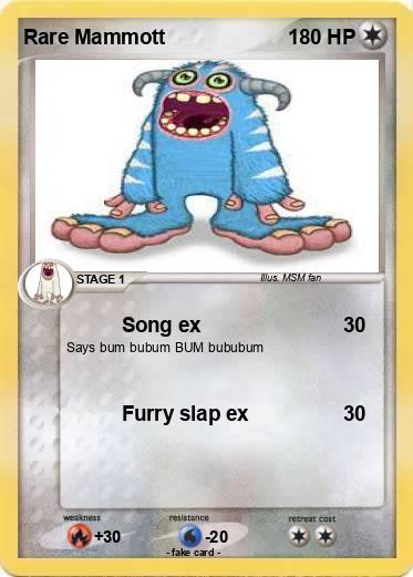 Pokemon Rare Mammott
