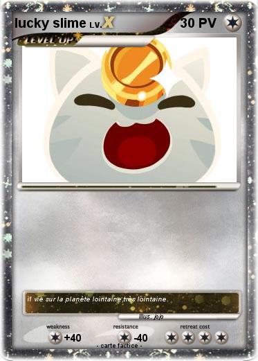 Pokemon lucky slime