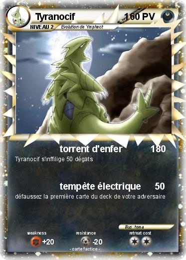 Pokemon Tyranocif                   1