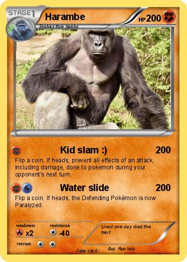 Pokemon Harambe