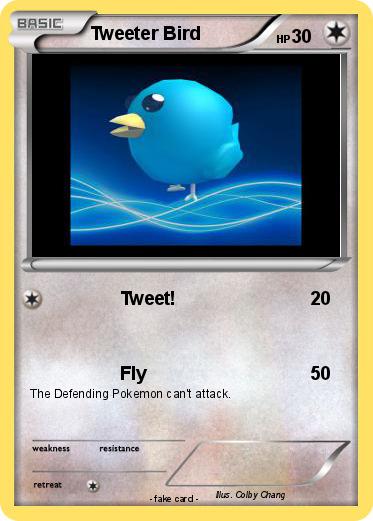 Pokemon Tweeter Bird