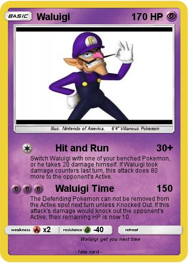 Pokemon Waluigi