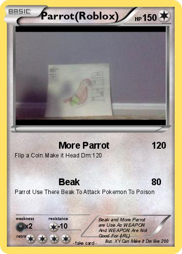 Pokemon Parrot(Roblox)