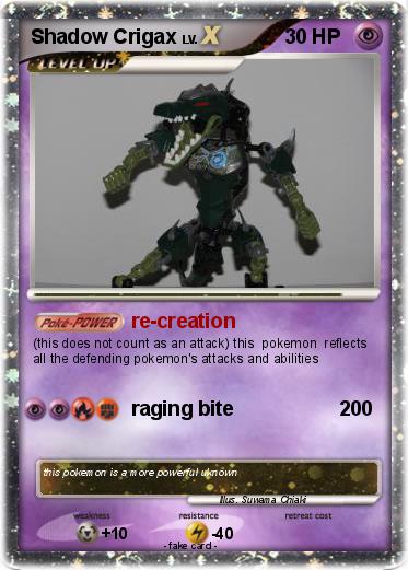Pokemon Shadow Crigax