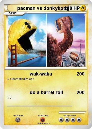 Pokemon pacman vs donkykong