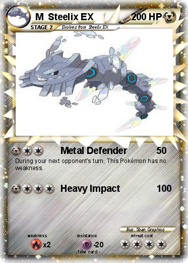 Pokemon M  Steelix EX