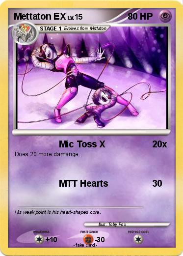 Pokemon Mettaton EX