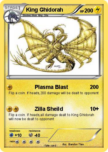 Pokemon King Ghidorah