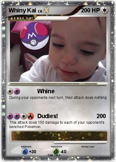 Pokemon Whiny Kai