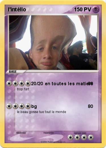 Pokemon l'intéllo