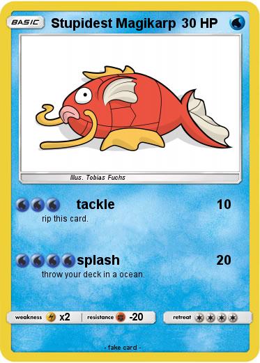 Pokemon Stupidest Magikarp