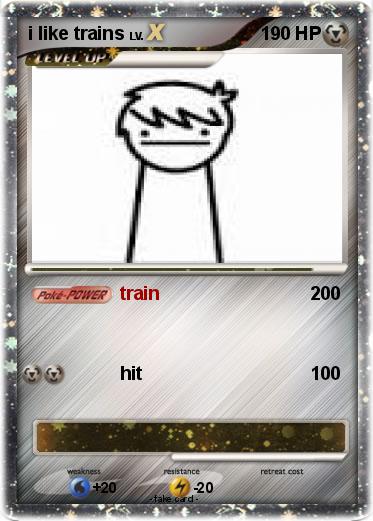 Pokemon i like trains