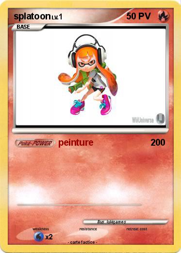 Pokemon splatoon