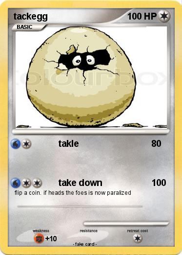 Pokemon tackegg
