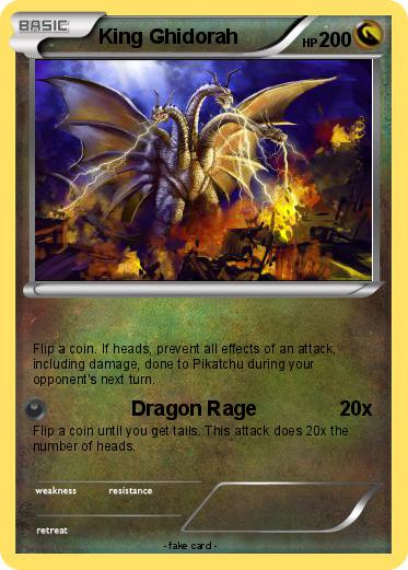 Pokemon King Ghidorah