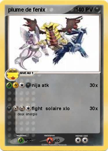 Pokemon plume de fenix