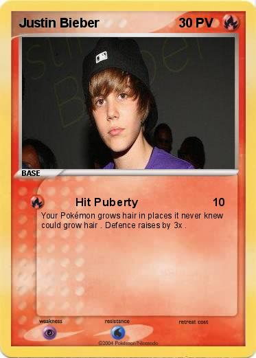 Pokemon Justin Bieber