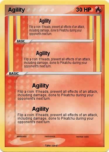 Pokemon Agility