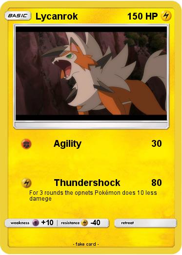 Pokemon Lycanrok