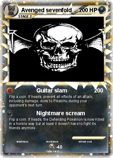 Pokemon Avenged sevenfold