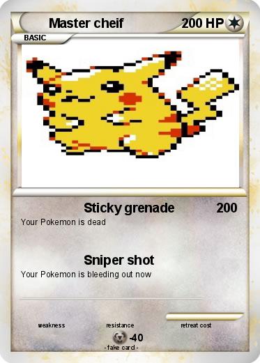 Pokemon Master cheif