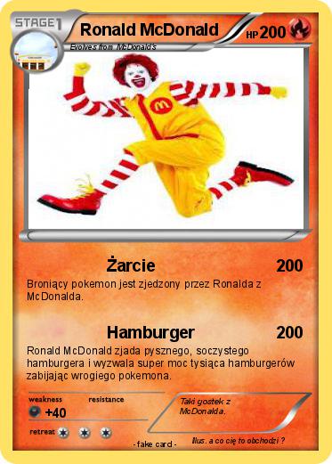 Pokemon Ronald McDonald
