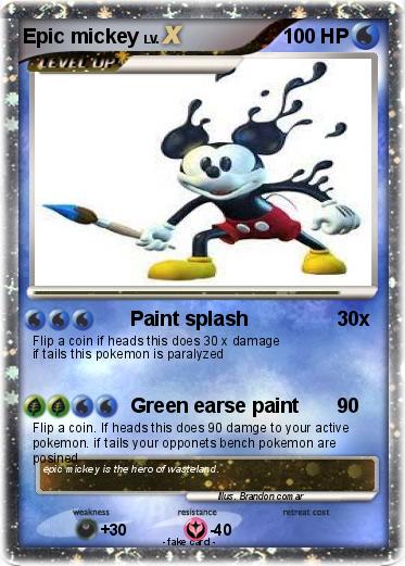 Pokemon Epic mickey