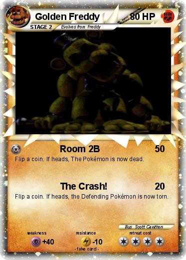 Pokemon Golden Freddy