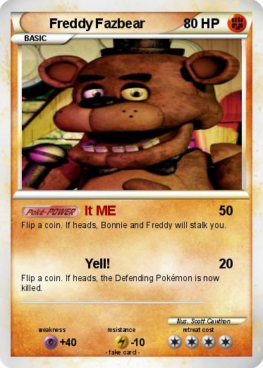 Pokemon Freddy Fazbear