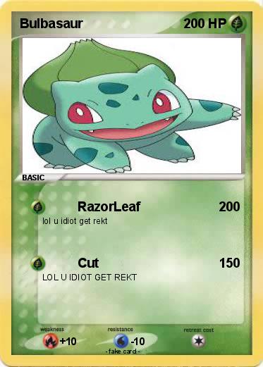 Pokemon Bulbasaur