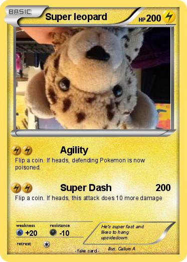 Pokemon Super leopard