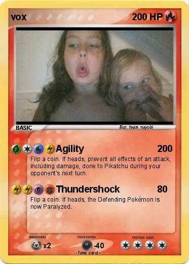 Pokemon vox