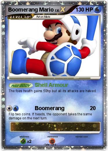 Pokemon Boomerang Mario