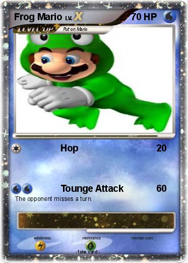 Pokemon Frog Mario