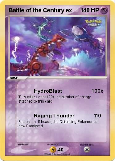 Pokemon Battle of the Century ex