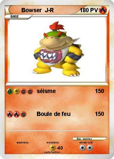 Pokemon Bowser  J-R