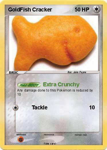Pokemon GoldFish Cracker