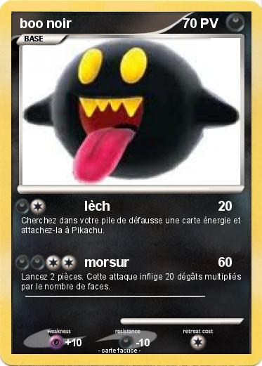 Pokemon boo noir