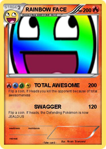 Pokemon RAINBOW FACE