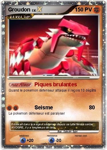 Pokemon Groudon