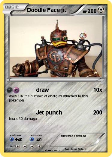 Pokemon Doodle Face jr.