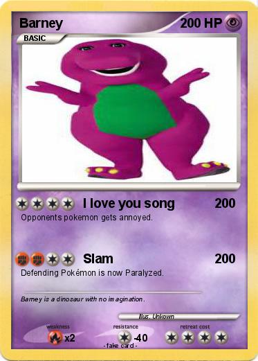 Pokemon Barney