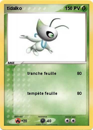 Pokemon tidalko