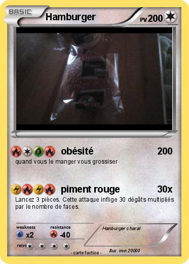 Pokemon Hamburger