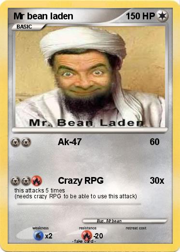 Pokemon Mr bean laden
