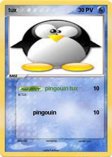 Pokemon tux