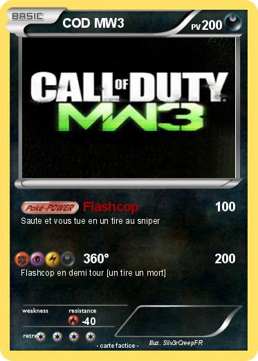 Pokemon COD MW3